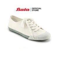 ราคา Bata บาจา รองเท้าผ้าใบแบบผูกเชือก รองเท้าผ้าใบแฟชั่น สำหรับผู้หญิง สีขาว รหัส 5291006 (18572624675)