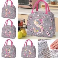 ราคา สำหรับเด็กและเด็กผู้หญิง หลายขนาด กระเป๋ากล่องอาหารลายเส้นสีชมพู แบบสะพายไหล่ กันน้ำ ลวดลายตัวอักษรสีชมพูพิมพ์ (28039090067)