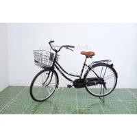 ราคา จักรยานแม่บ้านญี่ปุ่น - ล้อ 24 นิ้ว - ไม่มีเกียร์ - สีดำ [จักรยานมือสอง] (22055528343)