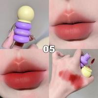 ราคา Non-Sticky Matte Finish Lip Gloss High Pigment Intense Color Lip Stain สําหรับสํานักงานหรือแต่งหน้าทุกวัน (55550711682)