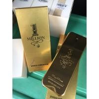 ราคา + ของแท้ + น้ำหอม Paco Rabanne 1 Million EDT 100 ml. **เทสเตอร์ กล่องจริง** (524341765)