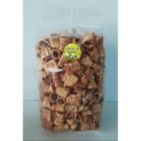 ราคา กล้วยม้วนทอด โรยงาขาว น้ำหนัก 500 กรัม (7529597235)