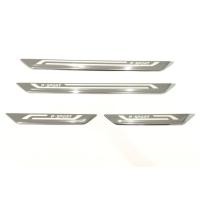 ราคา ชายบันไดสแตนเลส/สคัพเพลท Mitsubishi Pajero sport 2015-2021 แปะบน (24616997139)