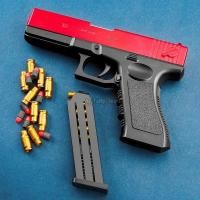 ราคา Outdoor Sports Toy Pistol Plastic EVA Foam Darts Bullets Gun Model Airsoft Beginner Aim Train Handgun Air Guns Boys DIY (29412870355)