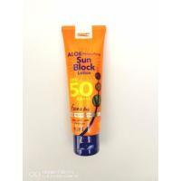 ราคา P.O Care Aloe Moisturizing Sun Block Lotion SPF50 PA+++ 115 ml พีโอ แคร์ โลชั่นกันแดด (2939724522)