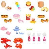 ราคา [ชุด 3] ของเล่นเสริมพัฒนาการ ผัก ผลไม้ เนื้อสัตว์ ขนม จำลอง ผ่าซีก (5738281645)