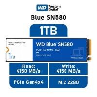 ราคา 1TB SSD (เอสเอสดี) WD BLUE SN580 PCIe/NVMe M.2 2280 (WDS100T3B0E) Warranty 5 - Y (7223743827)