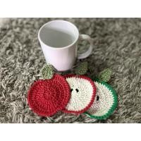 ราคา แผ่นรองแก้วกาแฟ จานรองแก้ว จานรองแก้วถักไหมพรม (42904341879)