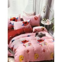 ราคา ชุดเครื่องนอนสีชมพูลายตัวไรไม่รู้สวยงาม 6 ชิ้นครบชุดผ้านวมขนาด 6ฟุต ผ้าปูขนาด 6ฟุต 5ฟุต 3.5ฟุต เลือกลายได้เลย (2802356583)