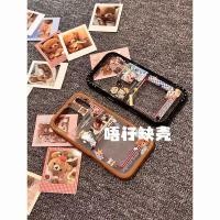 ราคา กรอบสีน้ําตาลน่ารักยกดัมเบล รักฉัน เคสเกาหลีญี่ปุ่นเหมาะสําหรับ17โปรแม็กซ์/16/15เคสโทรศัพท์กันกระแทก14 (57701036554)