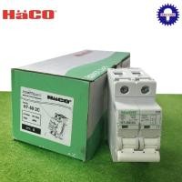 ราคา ลูกเซอร์กิต HACO MCB H7-50/2C 2P 50A 230/400V Breaker HACO 2P 50A เซอร์กิตเบรกเกอร์ ลูกเซอร์กิตย่อย ของแท้เป็นตัวแทน (4460790770)