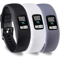 ราคา 2in1 สายนาฬิกาซิลิโคนสําหรับ Garmin Vivofit 4 ผู้หญิงผู้ชายเปลี่ยนนาฬิกาอุปกรณ์เสริม Band กีฬาสายรัดข้อมือสร้อยข้อมือเข็มขัดสําหรับ Garmin Vivofit 4 (18934529306)