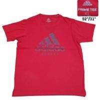 ราคา ADIDAS BIGLOGO SHIRT เสื้อแขนสั้น คอกลม ผ้ากีฬา อดิดาส สีแดง บิ๊กโลโก้ ป้ายคอไซส์ XL มือสอง มีตำหนิ 2 ภาพสุดท้าย (26013579103)