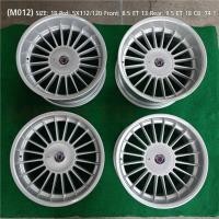 ราคา (M012) Wheels Alpina Classic BMW ขอบ18 หน้า 8.5 หลัง 9.5 Pcd:5X112/120 จำนวน 4วง (29341258552)