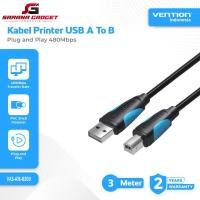 ราคา VENTION VAS-A16-B300 USB A Male to Type B Male Printer Cable 3M 3 เมตร 480Mbps Plug and Play Print Scanner Cable Type B Scanner (45150885881)
