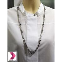 ราคา BBP84 - สร้อยคอสแตนเลส 28 นิ้ว ขนาด 6 มม. มีห่วงห้อยพระ 15 ห่วง สร้อยคอห้อยพระ สร้อยคอผู้ชาย (6938463154)