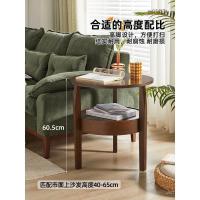 ราคา โต๊ะกาแฟ โต๊ะระเบียง สไตล์นอร์ดิก โต๊ะไม้จริง ห้องนั่งเล่น โต๊ะมุมไม้จริง โต๊ะกลมเล็กสร้างสรรค์ โต๊ะข้างเรียบง่าย QX6O (49351065340)