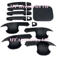 ราคา VIGO CHAMP วีโก้แชมป์รุ่น4ประตู เบ้ากันรอย ครอบมือจับ ครอบฝาถัง สีดำ #กันรอย (43311670433)