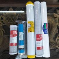 ราคา ไส้กรองตู้น้ำดื่มหยอดเหรียญ RO 600ลิตร/วัน ชุด5ชิ้น (พีพี คาร์บอน เรซิ่่น ขนาด20นิ้ว150G CTO 10นิ้ว) (43752029772)