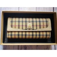 ราคา กระเป๋าสตางค์ กระเป๋าแบรนด์เนม มือสอง DAKS LONDON (22827635049)