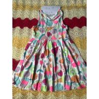 ราคา ส่งต่อเดรส H&M สีสด ใส่น้อย size4-6ปี (40863890704)