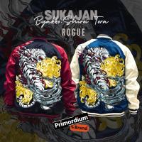 ราคา เสื้อแจ็คเก็ต Sukajan แจ็คเก็ตโบยะ แจ็คเก็ตปักลายเสือขาว Shiroi Tora Ver.2 New Arrivals (16294572480)