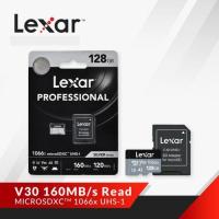 ราคา Lexar Micro SD Professional 128GB 1066x 160Mbps MicroSDHC MicroSDC (43755783989)