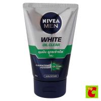 ราคา นีเวีย Men เมน เคลียร์ไวท์ ออยล์โฟม 100ก.Nivea WhiteOil ClearFoam 100g. (22321652258)