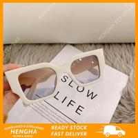 ราคา (HENGHA) แว่นกันแดดสีชมพูกรอบสี่เหลี่ยมแฟชั่นตะวันตกแฟชั่นใหม่แว่นกันแดดทุกคู่ทุกเพศ (27689839089)