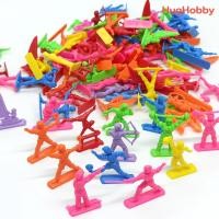 ราคา [ขายเหมา 100 ตัว] มือ2 ตุ๊กตุ่นพลาสติก นักกีฬาโอลิมปิก 1.2" งานเก่ายุค 90s (24724520828)