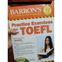 ราคา หนังสือแบบฝึกหัดมือสอง โทเฟล TOEFL [BARRON'S] (6693259070)