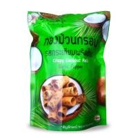 ราคา ทองม้วนรสกระเทียมพริกไทย(ถุง) By ร้านวิมล วุ้นมะพร้าวอ่อน น้ำหนัก 125 กรัม/ถุง (3946492783)