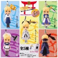 ราคา กาชาปอง Gashapon พวงกุญแจ ที่ห้อยโทรศัพท์ Saber Fate ของแท้ มือ 1 สูง 6 CM (725340423)