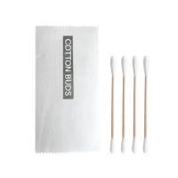 ราคา Cotton Bud ( 4 pcs Wooden Stick Cotton Buds) Non Woven Bag (แพค100ชุด) (25595410140)