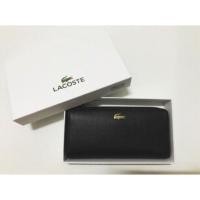 ราคา กระเป๋าสตางค์ Lacoste สีดำ รุ่น NF2071CE (2212883091)