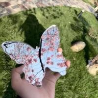 ราคา Four Seasons Posing Handy เครื่องมือ ins Handy เครื่องมือฤดูใบไม้ผลิฤดูร้อนฤดูใบไม้ร่วงฤดูหนาวแต่งหน้ากระจก Artistic Conception ผีเสื้อกระจกภาพอะคริลิคแบบพกพา QRUQ (44271085239)