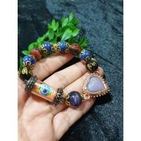 ราคา ตะกรุดข้อมือแมงมุมดักทรัพย์ครูบากฤษณะ ของแท้ร้อยใส่สีผึ้งหัวใจ และหินอาเกตนำโชคจากอาศรม ปลุกเสกแล้ว (8598418625)