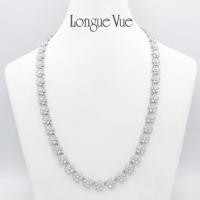 ราคา สร้อยคอสไตล์เรียบหรู Longue vue (19256121857)