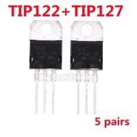 ราคา ทรานซิสเตอร์ดาร์ลิงตัน TIP127 TIP122 100V 5A TO-220 10 ชิ้น (21420923217)