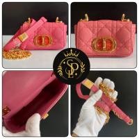 ราคา (New) Dior ‼️Micro Caro Pink GHW with Strap ของแท้ (25605722665)