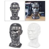 ราคา [Local delivery] หุ่นจำลองชาย PVC หัวโฟม 20 นิ้ว หัวหุ่นสำหรับวิกผม หัวหุ่นช่างตัดผม หัวหุ่นตั้ง (43014185781)