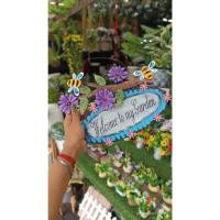 ราคา ป้าย Welcome สังกะสี สวยๆ (41302869366)