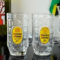 ราคา แก้วเบียร์ญี่ปุ่น (ไม่มีหู) Suntory Whisky (ซันโทรี่ วิสกี้) **สินค้าเป็นของแท้** japan (21352026197)