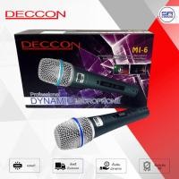 ราคา DECCON MI-6 ไมโครโฟนแบบมีสาย สดุเป็นโลหะ พร้อมสายไมค์ยาว 5.5 m ราคาต่อ 1 ตัว (สินค้าใหม่แกะกล่อง) (26458891194)