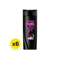 ราคา ซันซิล Sunsilk แชมพู , ครีมนวดผม 60ml x6ขวด (สูตรสีดำ) ผมดำ เงางาม ยาสระผม (25817893220)