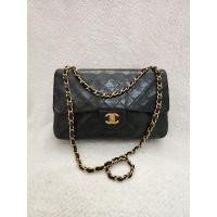 ราคา Chanel classic double flap vintage bag size 10 (28752839926)