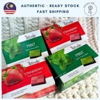 ราคา Alfredo Double Layer 60g - Mint Dark / Strawberry Milk Chocolate Box Halal Coklat (47650876749)