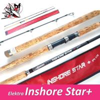 ราคา คันเบ็ด Elektra Inshore Star Plus + คันหน้าดิน เบท/สปิน กราไฟท์ ด้ามก๊อกเคลือบ 8-10 ฟุต (12290816252)