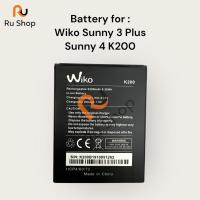 ราคา แบตเตอรี่ Wiko Sunny 3 Plus / Sunny 4 K200 2200mAh (27828271441)