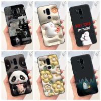 ราคา สําหรับ LG g7 ThinQ โทรศัพท ์ ซิลิโคนนุ ่ มออกแบบใหม ่ 2024 รูปแบบปกหลังสําหรับ LG g7 ThinQ g7 Plus G710EM ปลอกสีดํา Bumber Shell (26002487239)